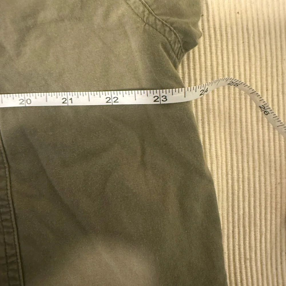 Ultra Pink Olive Green Military Utility Patch Jacket Shacket Size Small - Picture 5 of 7